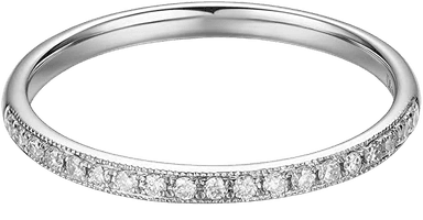 Solid Gold Petite Micropave 