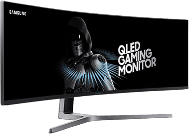 Samsung 49-Inch CHG90 144Hz Curved Gaming Monitor (LC49HG90DMNXZA) – Super Ultrawide Screen QLED 